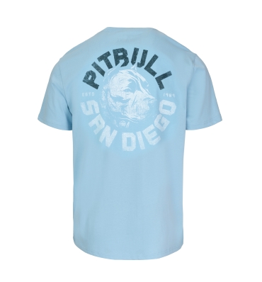 PitBull West Coast - pánske tričko DOG SD svetlo modré