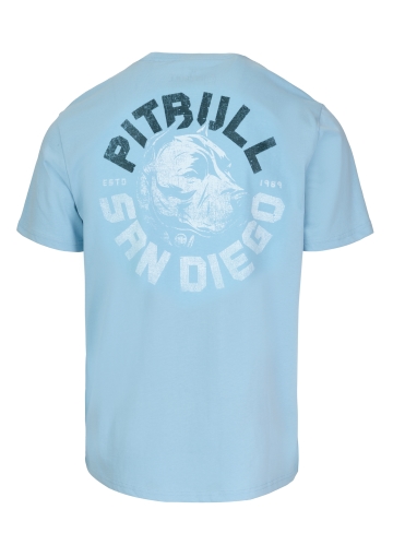 PitBull West Coast - pánské triko DOG SD světle modré
