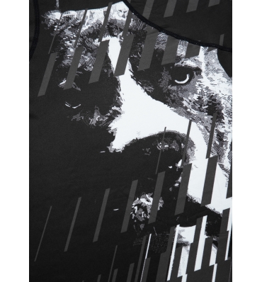PitBull West Coast - pánsky rashguard Performance Mesh STREET DOG čierny (5)