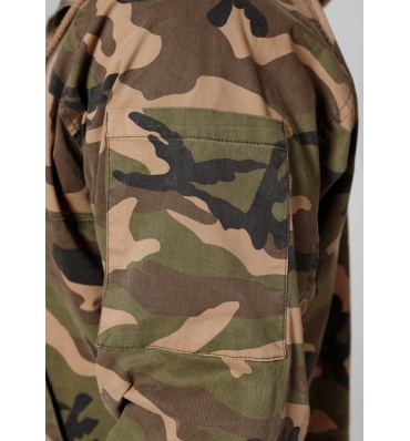 PitBull West Coast - pánská bunda BASSMORE woodland camo (5)