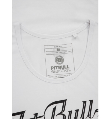 PitBull West Coast - pánske tielko slim fit lycra SPEED biele (3)