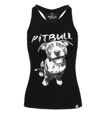 PitBull West Coast - dámske tielko PUPPY 2 čierne