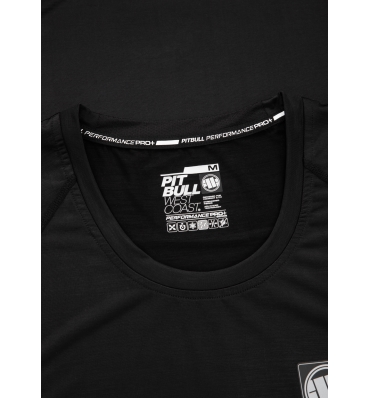 PitBull West Coast - pánsky Tank Top Performance SMALL LOGO čierny (3)
